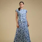 French Voile Printed Shirt(Co-ords)