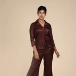 Machiatto Brown Lace Blazer (Co-ords)