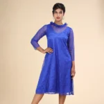 Royal Blue Lace Dress