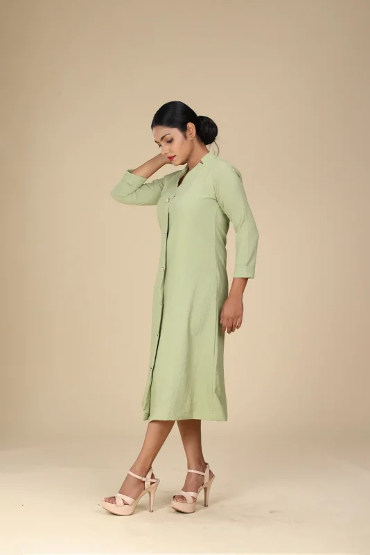 Office wear - Pastel green -toyoustores
